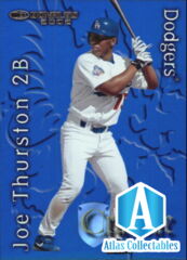 2002 Donruss Rookies Crusade Dodgers Baseball Card #23 Joe Thurston /1500